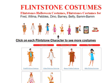 Tablet Screenshot of flintstonecostumes.info